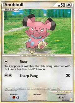 Snubbull, HeartGold SoulSilver 82/123