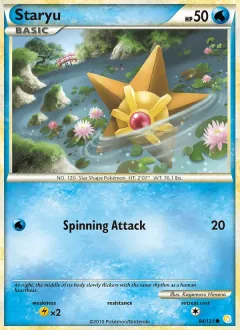 Staryu, HeartGold SoulSilver 84/123