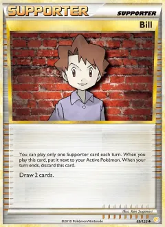 Bill, HeartGold SoulSilver 89/123