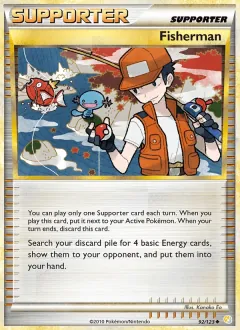 Fisherman, HeartGold SoulSilver 92/123