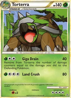 Torterra, Unleashed 10/95