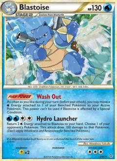 Blastoise, Unleashed 13/95