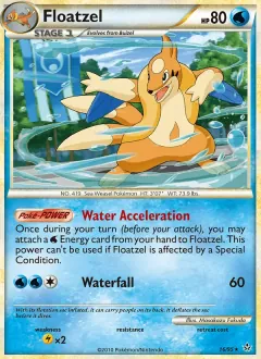Floatzel, Unleashed 16/95