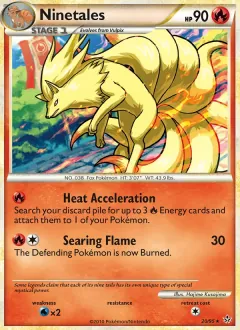 Ninetales, Unleashed 20/95