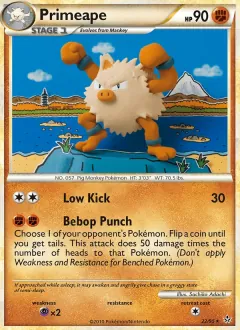 Primeape, Unleashed 22/95