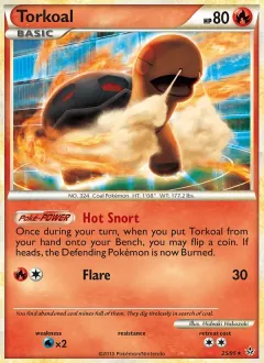 Torkoal, Unleashed 25/95