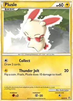 Plusle, Unleashed 36/95