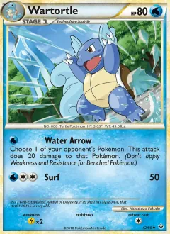 Wartortle, Unleashed 42/95