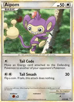 Aipom, Unleashed 43/95