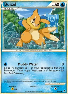 Buizel, Unleashed 45/95