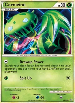 Carnivine, Unleashed 46/95
