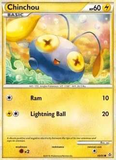 Chinchou, Unleashed 48/95