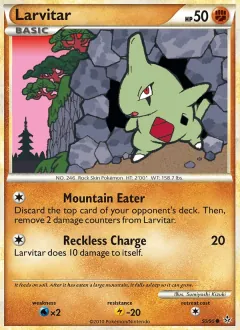 Larvitar, Unleashed 50/95