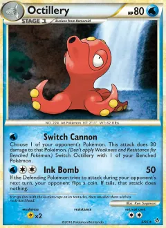Octillery, Unleashed 6/95