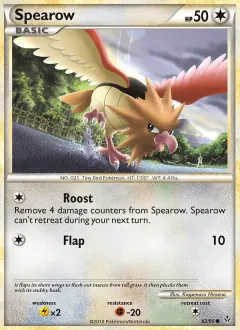 Spearow, Unleashed 62/95