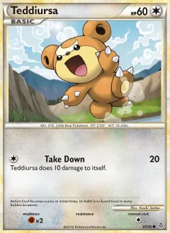 Teddiursa, Unleashed 65/95