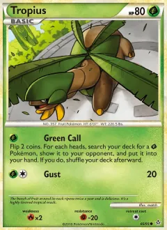 Tropius, Unleashed 66/95