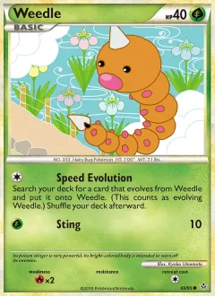 Weedle, Unleashed 69/95