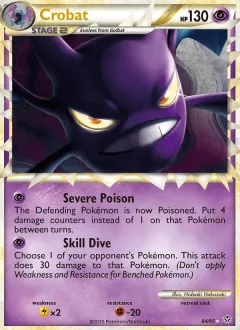 Crobat, Unleashed 84/95