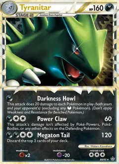 Tyranitar, Unleashed 88/95