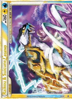 Raikou & Suicune LEGEND, Unleashed 92/95