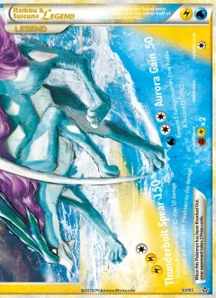 Raikou & Suicune LEGEND, Unleashed 93/95