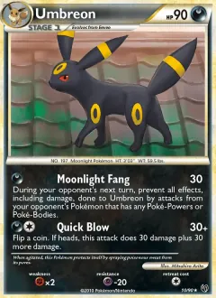 Umbreon, Undaunted 10/90