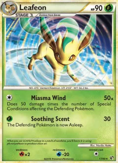 Leafeon, Undaunted 17/90