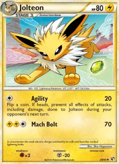 Jolteon, Undaunted 28/90