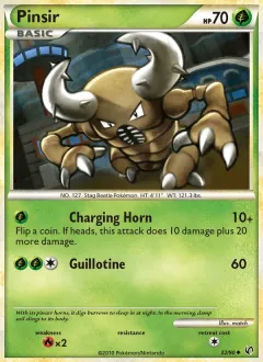 Pinsir, Undaunted 32/90