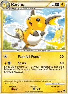Raichu, Undaunted 33/90