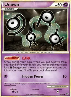 Unown, Undaunted 40/90