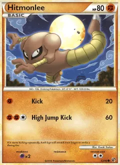 Hitmonlee, Undaunted 52/90