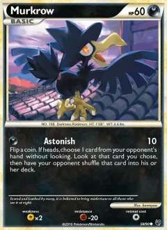 Murkrow, Undaunted 58/90