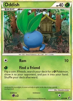 Oddish, Undaunted 60/90