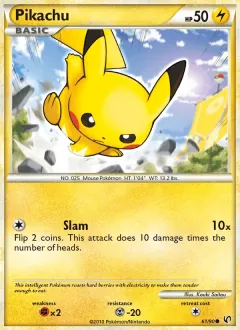 Pikachu, Undaunted 61/90