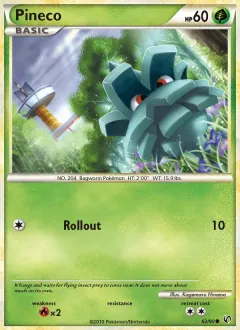 Pineco, Undaunted 62/90
