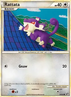 Rattata, Undaunted 64/90