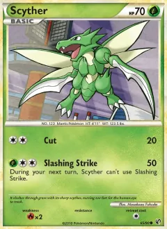 Scyther, Undaunted 65/90