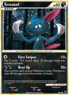 Sneasel, Undaunted 68/90