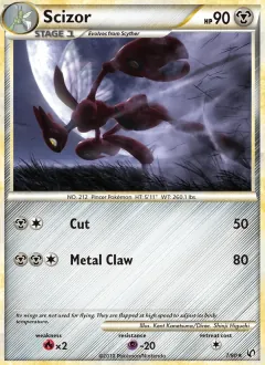 Scizor, Undaunted 7/90