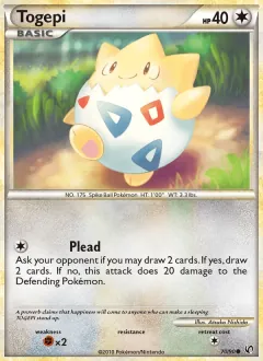 Togepi, Undaunted 70/90