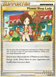 Flower Shop Lady, Undaunted 74/90
