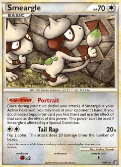 Smeargle, Undaunted 8/90