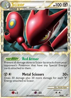 Scizor, Undaunted 84/90