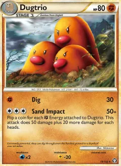 Dugtrio, Triumphant 19/102