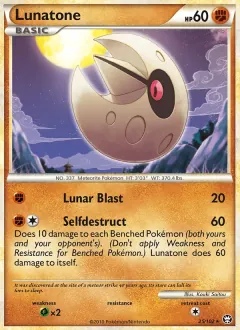 Lunatone, Triumphant 25/102