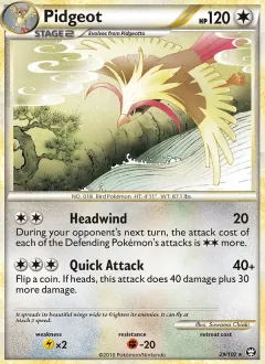 Pidgeot, Triumphant 29/102