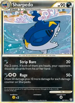 Sharpedo, Triumphant 30/102