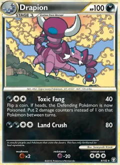 Drapion, Triumphant 4/102